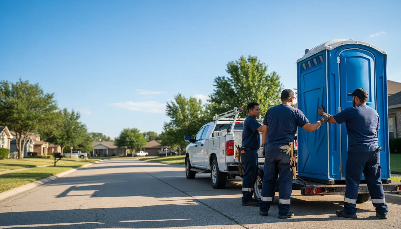 Portable Toilet Rental in Weston, MO near me